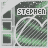 Animated icon with green and black striped background displaying 'STEPHEN WILL YOU MARRY ME?' text, featuring a circular white outline that alternates between appearing and disappearing.