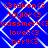 Blue background with white diamond lattice pattern and red text reading 'Staken3 taylor3 wassmer!(Cwassmer!C love!!<3 her!<3' repeated in four quadrants.