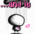 Pixelated cartoon character with white head and black outline, pink heart accents, and text fragments reading ...and it ALWAYS ends up like this...