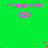 Green background with repeated pink text 'Maribeth' and '<33', scattered red dots, and a gray rectangle in the bottom-right corner.