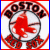 Red and white circular icon with stylized red figure in center, surrounded by dark brown text forming a ring on white background.