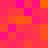 square pixels in varying shades of pink and orange with no discernible subjects or text