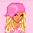 Pixel art contact sheet showing a blonde character in pink attire across multiple animation frames with a separate Playboy bunny logo frame.