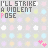 A static pixel art image with repeating text and patterned background.