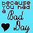 Pixelated text and heart symbols on a light blue background, with one heart black and the other white.