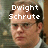A four- shows a man with glasses and receding hair in different text overlays, each displaying distinct pixelated white text on the image