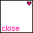 A 5x5 contact sheet of animated frames showing a sequence of pink text phrases with small heart icons in the corners, forming lyrics from "Close my eyes and let the whole thing pass me by".