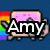 Pixelated Nyan Cat with rainbow trail and pink frosting body, displaying text overlays on its face.