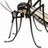 Pixelated mosquito image with text reading 'alex you have the intention span of a MASQUITO -MR.HANNAH with mental POBLEMS!' in blocky font.
