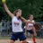 A pixelated image of a softball player pitching with two other players in the background, alongside text reading SOFTBALL live it love it and A*Kac Pitcher #27 on pink backgrounds.