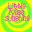 Four identical pixelated icons with green and yellow concentric circles and pink text reading "Little Miss Sunshine" in a distorted, overlapping style.