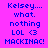 Pixelated text on a bright pink background with alternating purple and blue highlights across three of repeated phrases