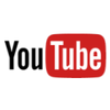 Circular white icon with 'You' in black text and 'Tube' in white text on a red rectangle, set against gray background.