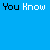 five and five displays pixelated text on a solid blue background, with color variations in specific letters across frames