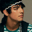 Pixelated image of a person with dark hair and a striped shirt, red text reading "Joe Is My Hero."