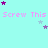 A light cyan background displays repeated pink text 'Screw This' with scattered purple and light gray stars, partially cropped on the right.