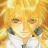 A 48x48 pixel buddy icon featuring a character with blonde hair and green earrings on the left, paired with "Anime IM" text in white pixelated font on black background on the right.