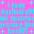 Pixelated cyan text on bright pink background repeats phrases including 'i love dasheira!!!', 'we married jessica tne', and 'best!!!' with small plus symbols scattered throughout.