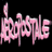 Pixelated pink text reading 'Bopple' on a black background with dripping effects.