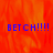A static image with a red-orange gradient background and blue text reading "BETCH!!!!!" in three positions.