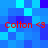 Blue pixelated background with red text 'Colton <3' repeated four times in a pattern
