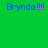 Green background with blue text 'Brynda!!!' and pink pixel clusters changing across four views.