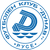 Circular blue and white pixelated icon with stylized 'S' symbol inside a decorative border.