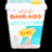 A 48x48 pixel animated contact sheet showing two frames of a band-aid icon with text and branding, alongside green "Original Icons .com" text on a dark background.