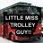 Pixelated icon shows a dark green trolley with red accents and bold white text reading 'LITTLE MISS TROLLEY BUS' on black bands.