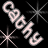 Animated contact sheet showing two frames of a pixelated 'Buddy' text icon with sparkles on black background.