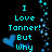 Pixelated cyan text on black background with blue hearts and floating light particles, posing a question about love.