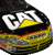Animated contact sheet showing sequential frames of a NASCAR-themed buddy icon with changing text and partial car visuals on yellow, black, and gray backgrounds.
