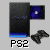 identical PS2 icons with a black console, blue base, and gray controller on light gray background