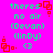 Pixelated text on bright pink background with red square border elements, showing 'theres no air (Devan) (lindy)' and a green heart symbol.