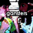 Pixelated static image with colorful abstract shapes and a central text block reading 'wonder' in white letters on black background.
