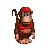 Animated contact sheet of Donkey Kong character in various poses and actions, displayed as 22 pixel-art frames on gray background.