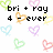 Pixelated text and colorful heart shapes on a white background with a gray rectangle in the bottom right.