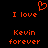 A static pixel art image with orange text and a heart symbol on black background.