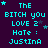identical pixelated text on a dark purple background, each displaying cyan and white text with small stars