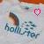 Pixelated static image with a pink heart symbol, stylized text reading 'bom' and 'er', and blurred background elements.