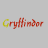 Animated sequence of 'Gryffindor' text in red with yellow accents on a light gray background, showing progressive pixelation and color shifts across frames.