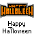 Pixel art contact sheet of 8 Halloween-themed animated buddy icons featuring ghosts, vampires, and monsters with