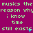 A static image with repeating text in green on a purple background, featuring small blue pixel artifacts scattered throughout the text.