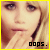 nine identical pixelated images showing a person with blonde hair covering their mouth, each labeled 'oops.' in black text below