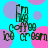 A static image with a bright cyan background featuring overlapping pink and purple circles, displaying pixelated text reading "Ice Cream" in dark green.