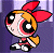 A pixelated cartoon character with large eyes and a red bow on the left, next to green text reading "Original Icons .com" on a dark background.