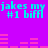 A static image with cyan text and pink audio waveforms on a purple background, displaying repeated phrases and visual patterns.
