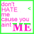 Animated contact sheet of 10 frames showing a text-based buddy icon with changing green and pink lettering on white background, framed by bright green border.