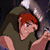 A pixelated animated contact sheet showing a character with red hair and green shirt holding an object, next to green text reading "Original Icons .com" on dark background.