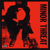 Pixelated red and black static icon featuring a stylized figure with long hair, flame-like shapes at the bottom, and vertical text on the right side.